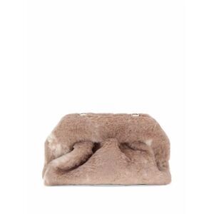 Themoire Women Bios Medium Fur Potato Clutch